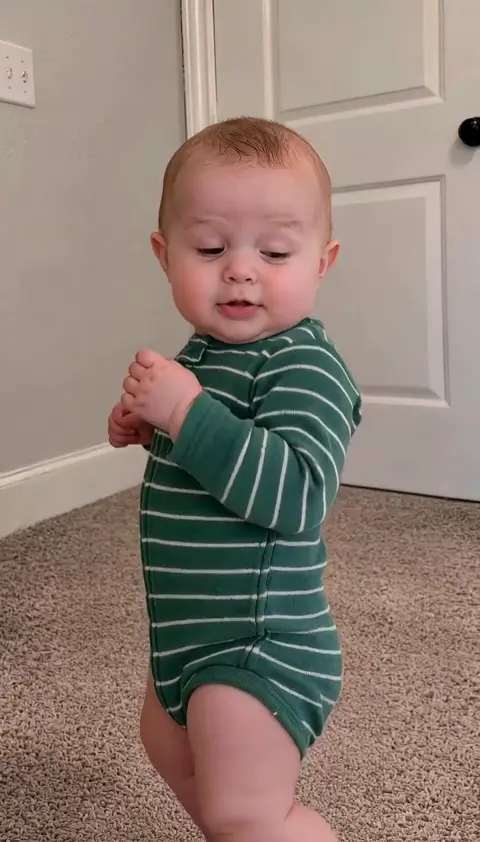 Baby video template preview